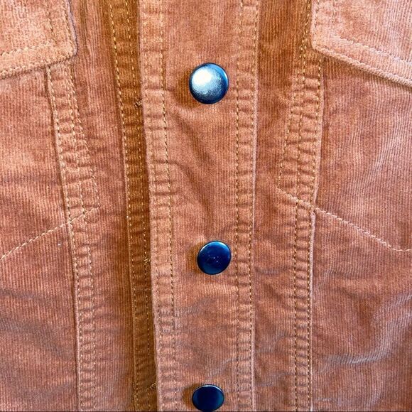 Metro style tan corduroy Jacket - Picture 8 of 11